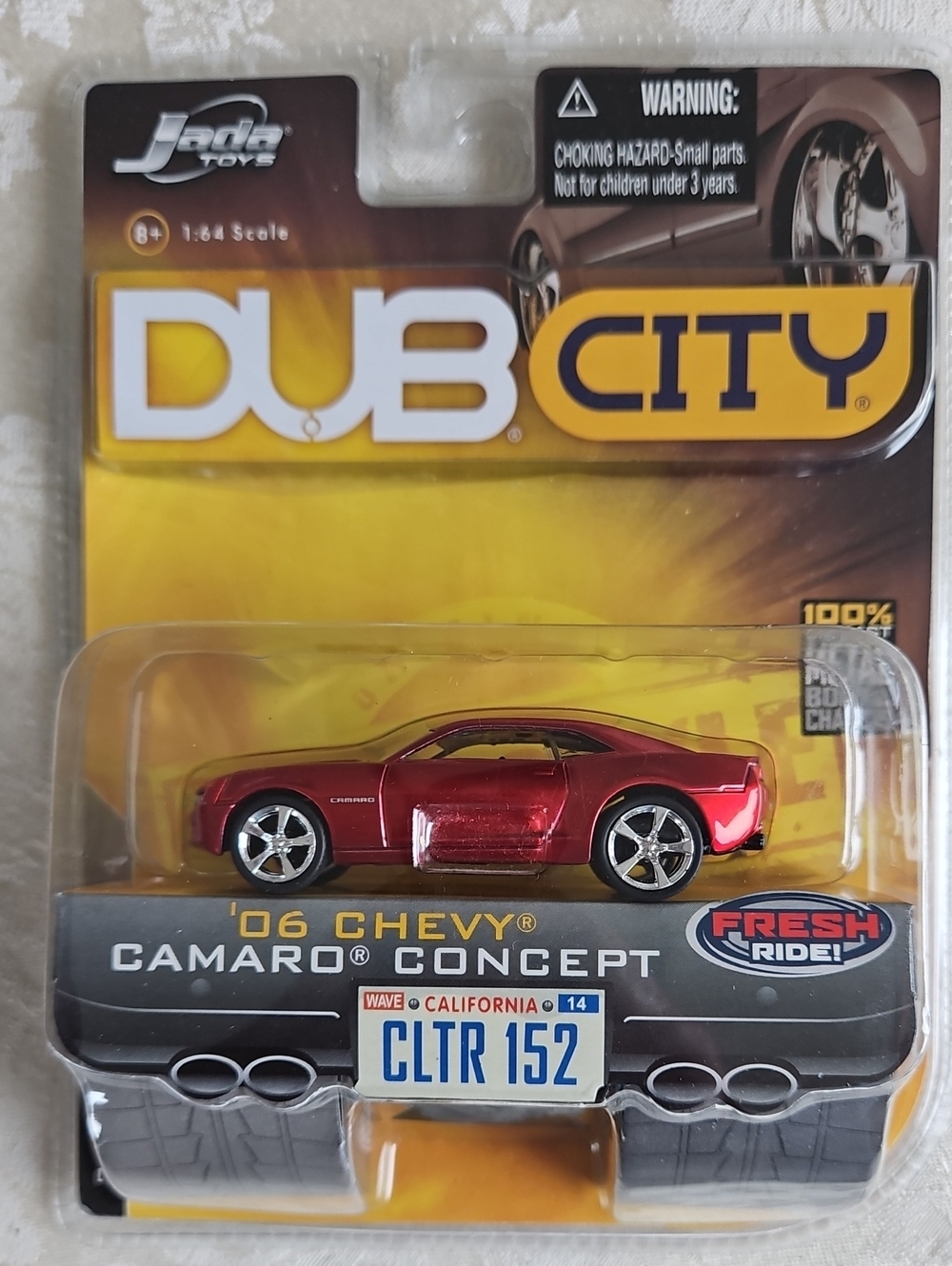 DUB City '06 Chevy Camaro Concept Toy Car - Red